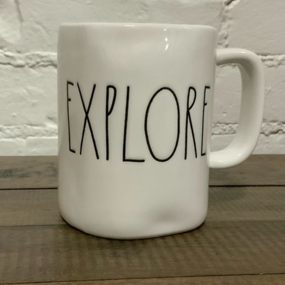Rae Dunn Explore Coffee Cup